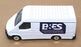 Corgi 12cm Long Diecast C121124 - Ford Transit Van (B&ES) REWORKED