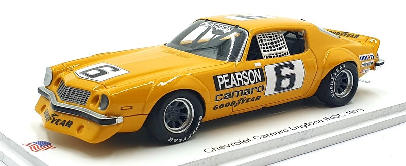 Spark 1/43 Scale US224 - Chevrolet Camaro Daytona #6 IROC 1975