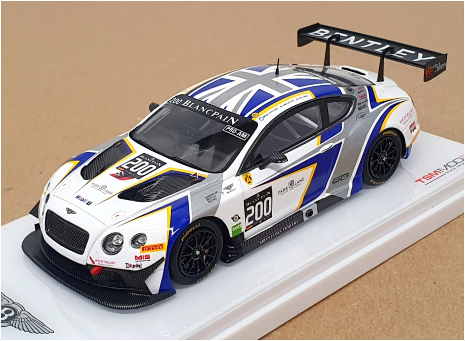 TSM 1/43 Scale TSM154355 - 2014 Bentley GT3 #200 Blancpain Endurance Generation