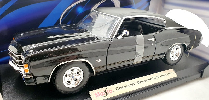 Maisto 1/18 Scale Diecast 31890 - Chevrolet Chevelle SS 454 - Black