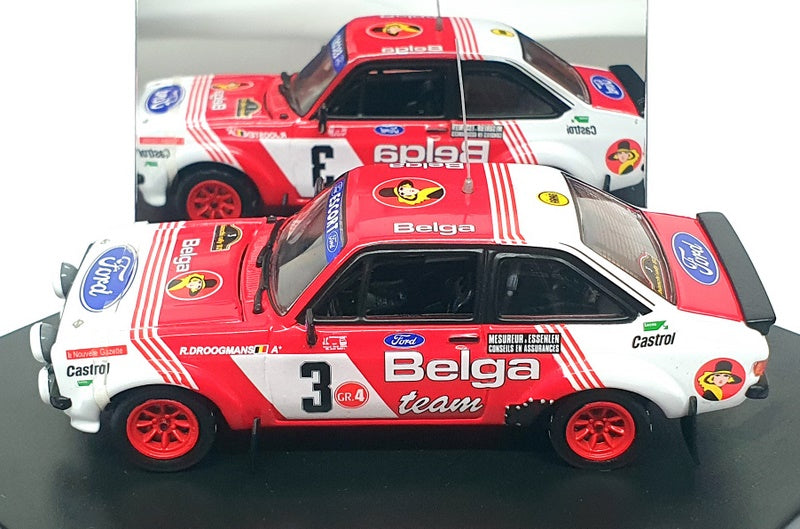 Vitesse 1/43 Scale 42376 - Ford Escort RS1800 #3 Bianchi Rally 1982 - Red/White