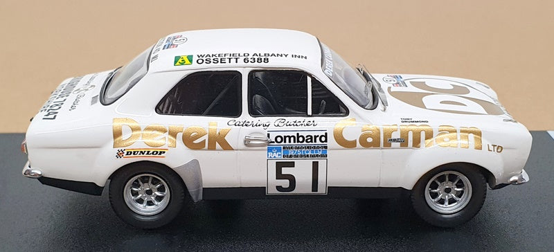 Trofeu 1/43 Scale RR.uk 94 - Ford Escort Mk1 22nd #51 RAC Rally 1975 - White