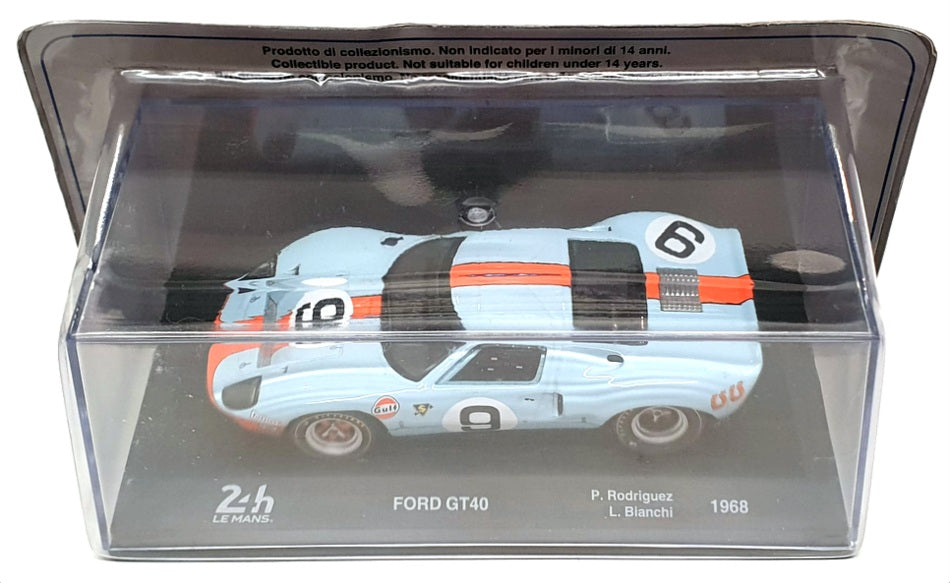 Altaya 1/43 Scale A2824B - Ford GT40 #9 24H Le Mans 1968 Rodriguez/Bianchi