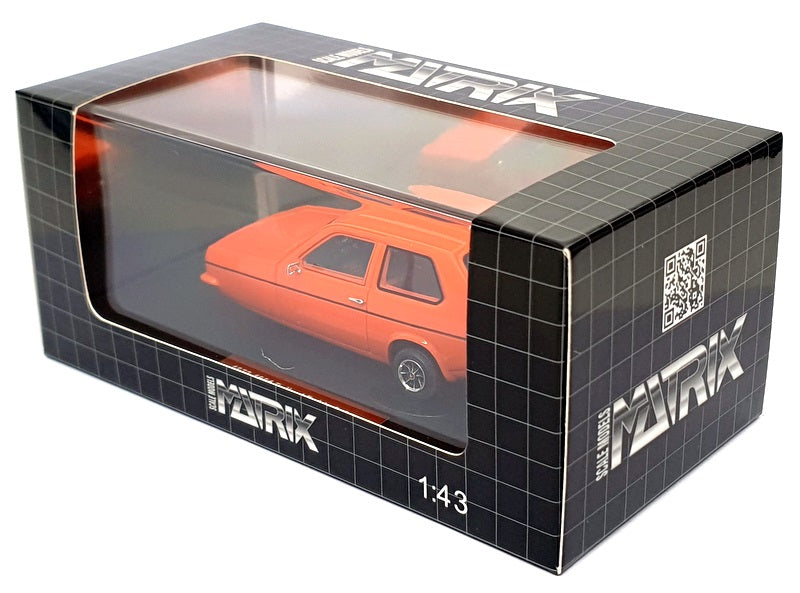 Matrix 1/43 Scale MX31702-051 - 1973-81 Reliant Robin Saloon - Orange