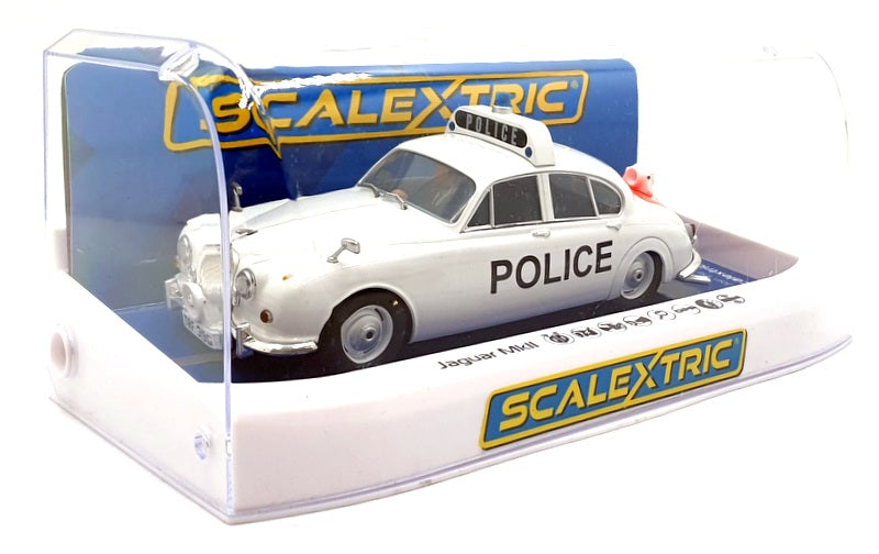 Scalextric 1/32 Scale Slot Car C4420 - Jaguar MkII - Police Edition