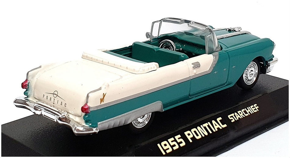 NewRay 1/43 Scale SS-48387 - 1955 Pontiac Starchief - Green/White