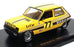 Spark 1/43 Scale US059 - Renault 5 #77 IMSA RS 1980 P. Jacquemart - Yellow