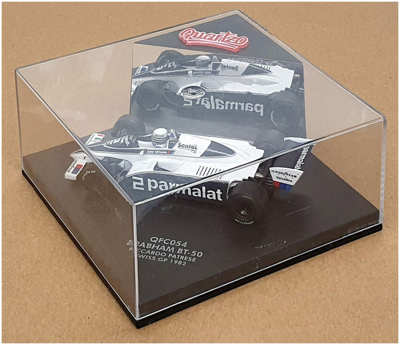 Quartzo 1/43 Scale QFC054 - Parmalat F1 Brabham BT-50 #2 Swiss GP 1982 Patrese