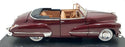 Anson 1/18 Scale Diecast 30345 - 1947 Cadillac Series 62 - Dark Met Red