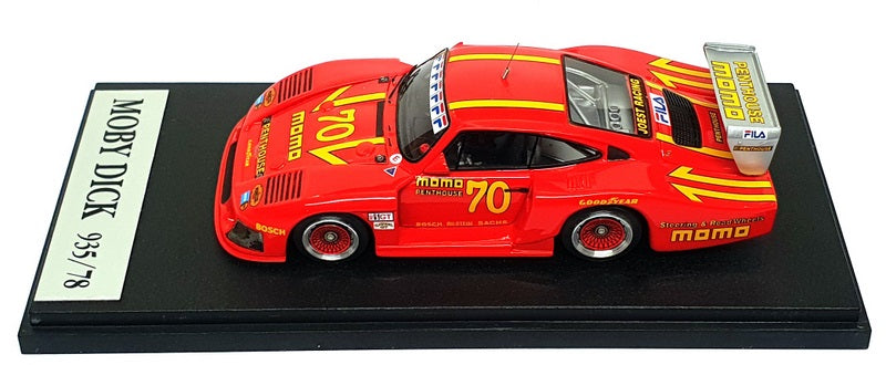 MR Models 1/43 Scale MR84 - Porsche 935 Moby Dick Momo #70 - Red