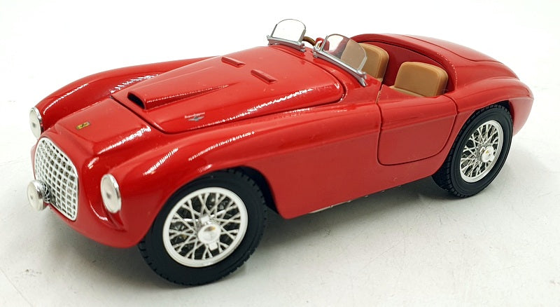 Hot Wheels 1/18 Scale Diecast 101124E - Ferrari 166 MM - Red