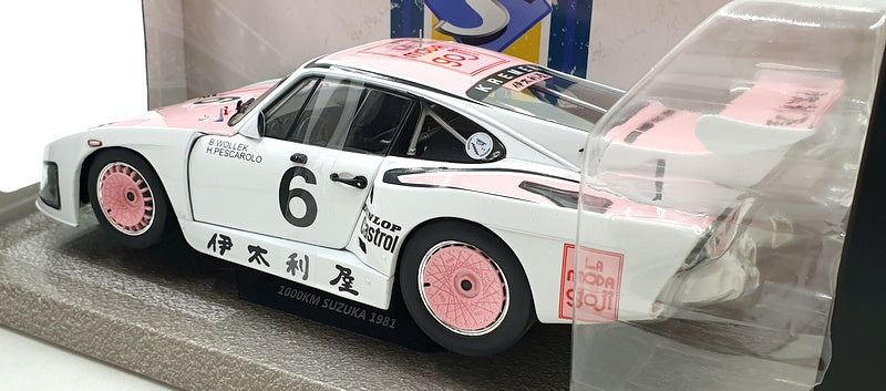 Solido 1/18 Scale Diecast S1807204 - Porsche 935 K3 Suzuka 1981 B.Wollek #6