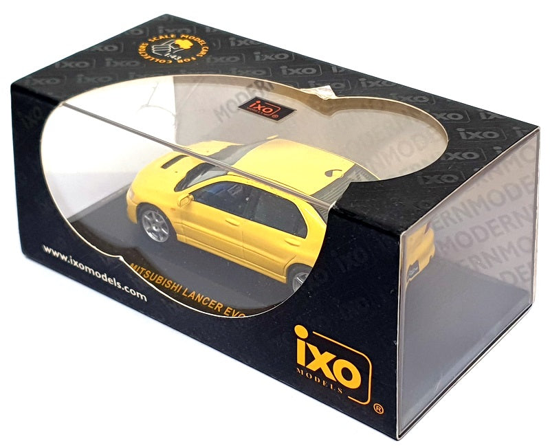 Ixo Models 1/43 Scale MOC033 - 2003 Mitsubishi Lancer Evo VIII - Yellow