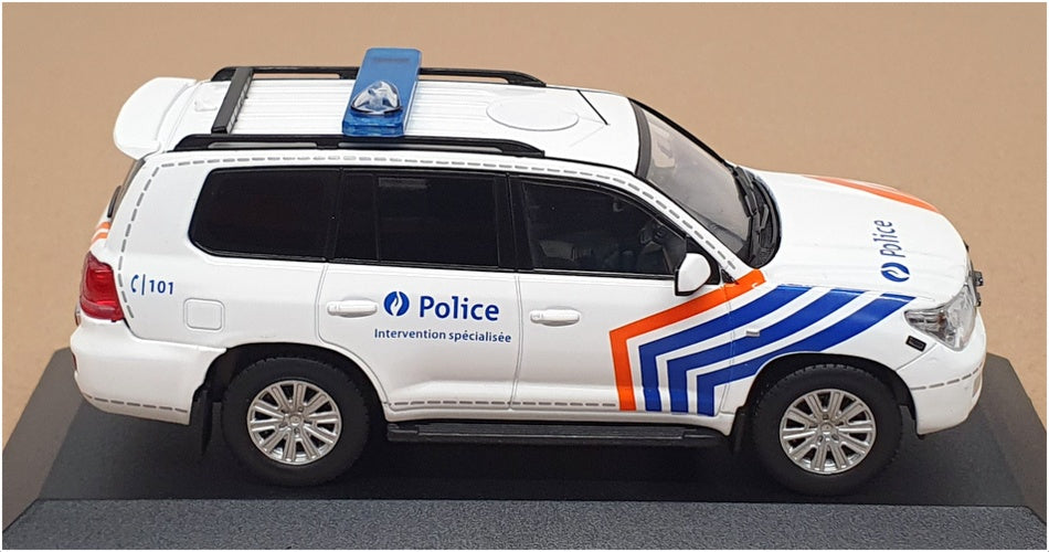 J Collection 1/43 Scale JC297 - 2012 Toyota Land Cruiser 200 Belgium Fed Police