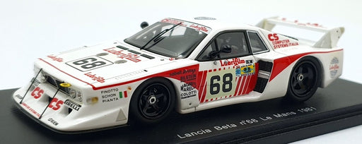 Spark Model 1/43 Scale Resin S1895 - Lancia Beta #68 LM 1981