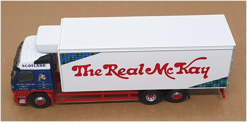 Corgi 1/50 Scale CC13515 - Volvo FM Fridge Lorry (The Real McKay) White/Blue/Red