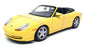 UT Models 1/18 Scale Diecast 2823P - Porsche 996 Carrera - Yellow