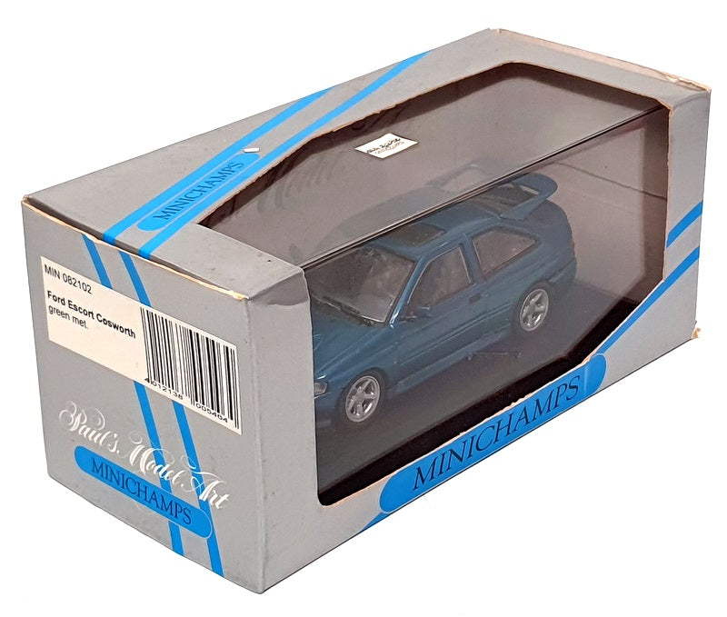 Minichamps 1/43 Scale MIN 082102 - Ford Escort Cosworth - Met Green