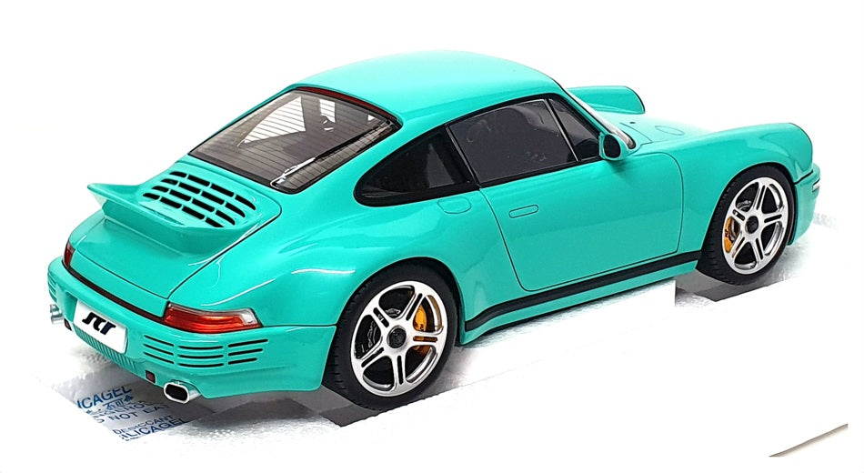 Almost Real 1/18 Scale 880206 - 2018 Porsche 911 964 RUF SCR Coupe - Mint Green