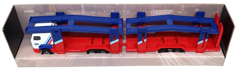 Corgi 28cm Long 65803 - Renault Car Transporter (Richard Lawson) White/Blue/Red