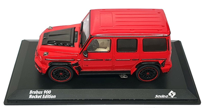 Solido 1/43 Scale Diecast S4312407 - Brabus G Rocket 900 - Red