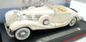 Maisto 1/18 Scale 36055 - 1936 Mercedes Benz 500K Typ Special Roaster - White