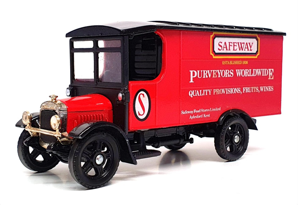 Corgi 1/50 Scale Diecast 924 - Thorneycroft Van "Safeway" - Red/Black