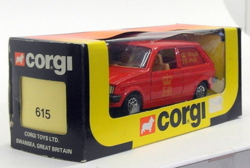 Corgi Diecast Model Car 615 - Austin Mini Metro 1.3 HLS - Royal Mail