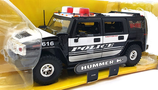 Jada 1/24 Scale Diecast 90513 - Hummer H2 Heat Emergency Black/White