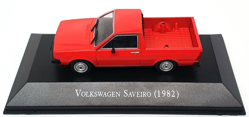 Altaya 1/43 Scale 28924R - 1982 Volkswagen Saveiro Pick-Up Truck - Red