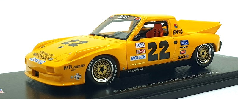 Spark 1/43 Scale US056 - Porsche 914/4 #22 IMSA GTU 1982