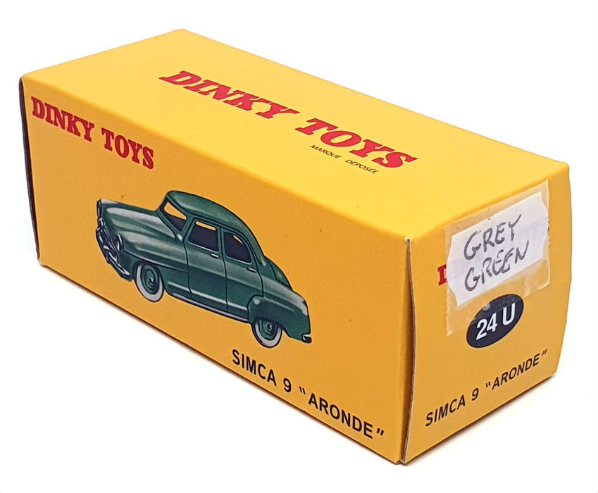 Atlas Editions Dinky Toys 24U - Simca 9 Aronde - Grey/Green