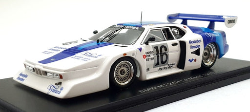 Spark 1/43 Scale S6418 - BMW M1 #16 24h Le Mans 1979