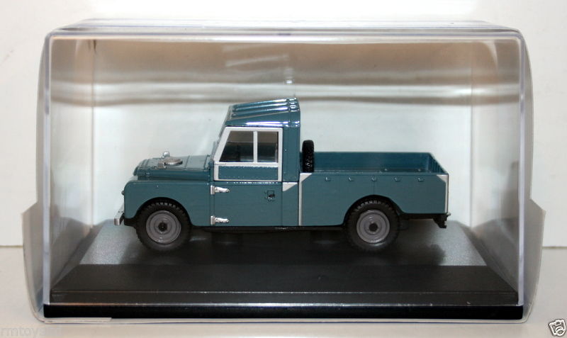 OXFORD DIECAST 1/43 - LAN1109002 LAND ROVER 109" OPEN BACK - BLUE