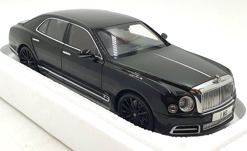 Almost Real 1/18 Scale Diecast 830508 - Bentley Mulsanne W.O Mulliner Black