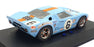 Scalextric 1/32 Scale Slot Car C2404 - Ford GT40 #6 1969 - Blue/Orange