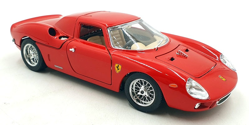 Burago 1/18 Scale Diecast 101124T - Ferrari 250 Le Mans 1965 - Red