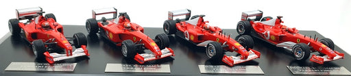 Hot Wheels 1/43 Scale diecast DC161123C - Ferrari M.Schumacher F1 2000-2003 Set