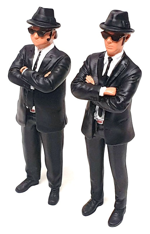 KK Scale 1/18 Scale Figure Set KKFIG009 - Jake & Elwood The Blues Brothers