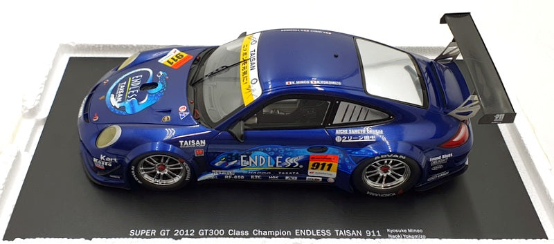 EBBRO 1/18 Scale 81001 - Porsche 911 GT3 Endless Taisan Super GT300 2012