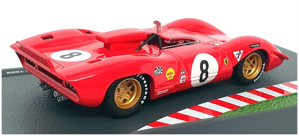 Altaya 1/43 Scale 61023A - Ferrari 312P 1000km Spa-Francorchamps 1969