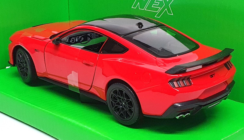 Welly NEX 1/25 Scale Diecast 24123W - 2024 Ford Mustang GT - Red