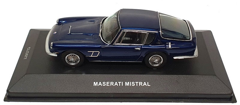 Ixo 1/43 Scale Diecast CLC076 - Maserati Mistral - Met Blue