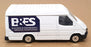 Corgi 12cm Long Diecast C121124 - Ford Transit Van (B&ES) REWORKED