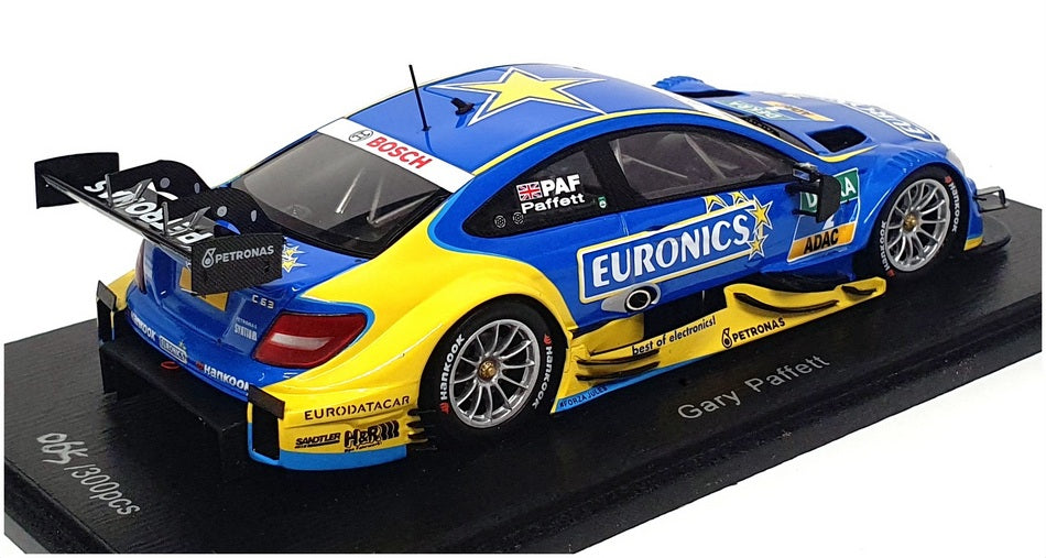 Spark 1/43 Scale SG222 - Mercedes AMG C 63 DTM 9th #2 DTM 2015