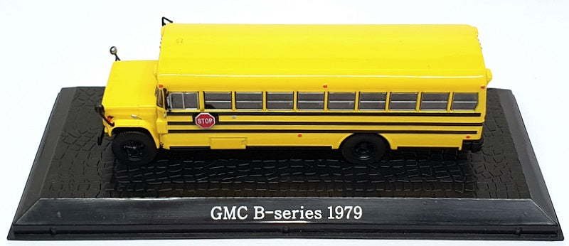 Atlas Editions 1/72 Scale 7 163 138 - 1979 GMC B-Series School Bus - Yellow