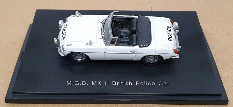 Universal Hobbies 1/43 Scale UH1064 - MGB Mk2 British Police Car - White