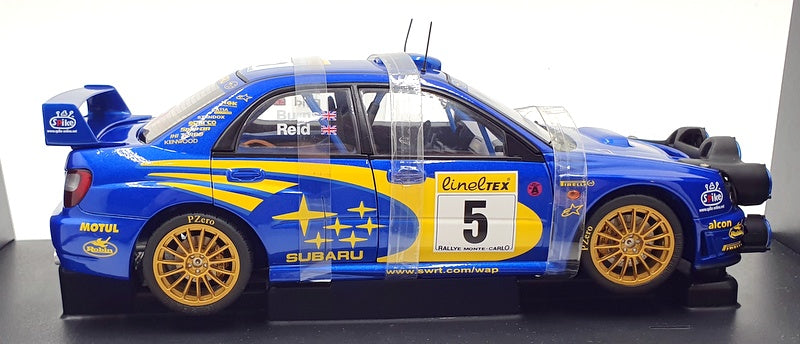 Autoart 1/18 Scale 80195 - Subaru Impreza WRC 2001 Burns/Ried #5 RMC Night