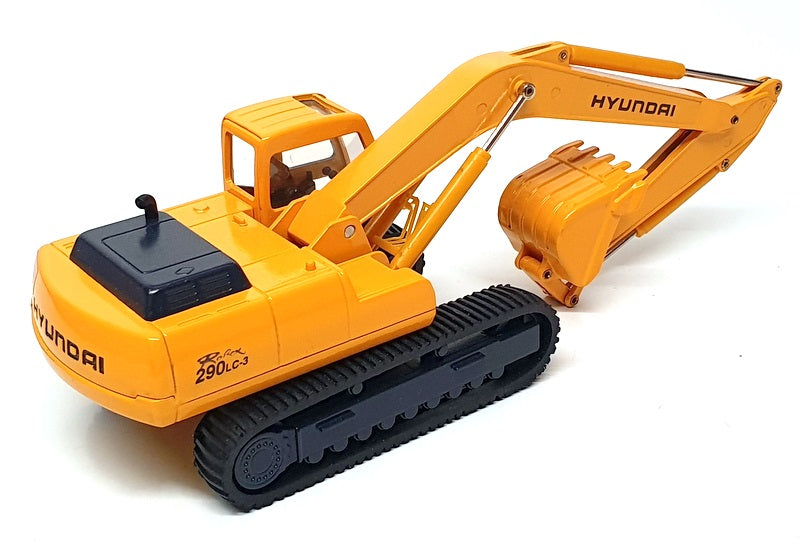 Kingstar Toys 1/50 Scale KS161224 - Hyundai Robex 290LC-3 Excavator - Yellow