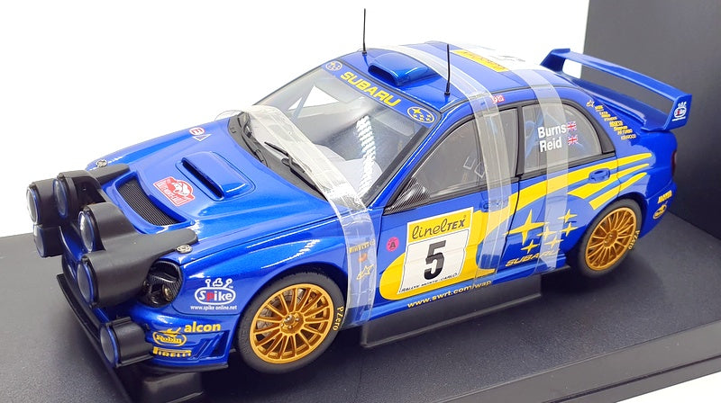 Autoart 1/18 Scale 80195 - Subaru Impreza WRC 2001 Burns/Ried #5 RMC Night